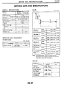 FJ20E Service Data and Specifications - General Specs